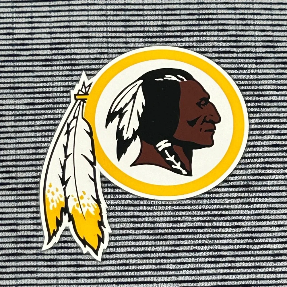 Washington Redskins NFL Shirt Men's 3XL Gray‎ Nike Dri-Fit Short Sleeve Polo